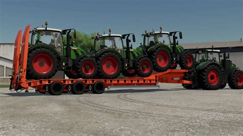 Low Loader Galtrailer V Fs Mod Farming Simulator Mod