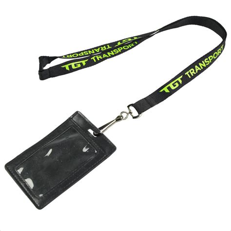 pass holder lanyard with neck id badge holder | Gcwebbing.com