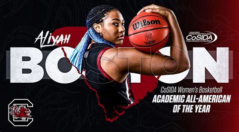 South Carolina Aliyah Boston Named Women's Basketball Academic All ...