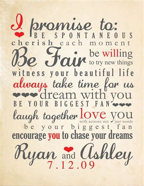 Wedding Vows Examples Romantic