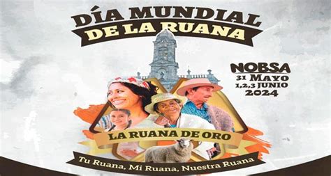 Desde mañana se vive en Nobsa el Día Mundial de la Ruana