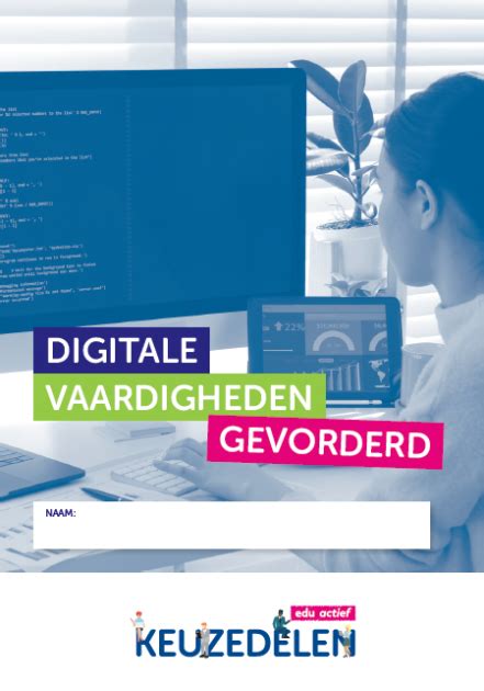 Keuzedeel Digitale Vaardigheden Gevorderd Digitaal