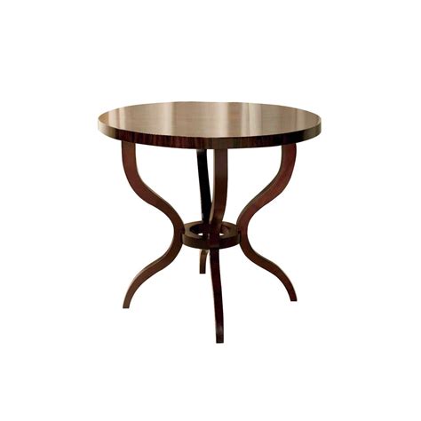 Table D Appoint Classique Galea Acanto En Noyer En Placage De