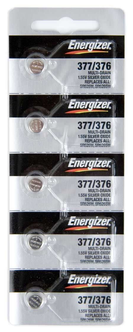 Baterie Energizer watch 377/376 - 1ks 22 Kč