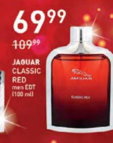 Woda toaletowa dla mężczyzn Jaguar Classic red 36 TANIEJ promocja