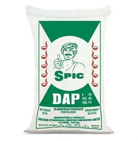 Powder Spic Dap Fertilizer Packaging Size Kg At Rs Bag In