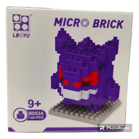 Lego Microbrick Gengar 160 Piezas En Caja X8053