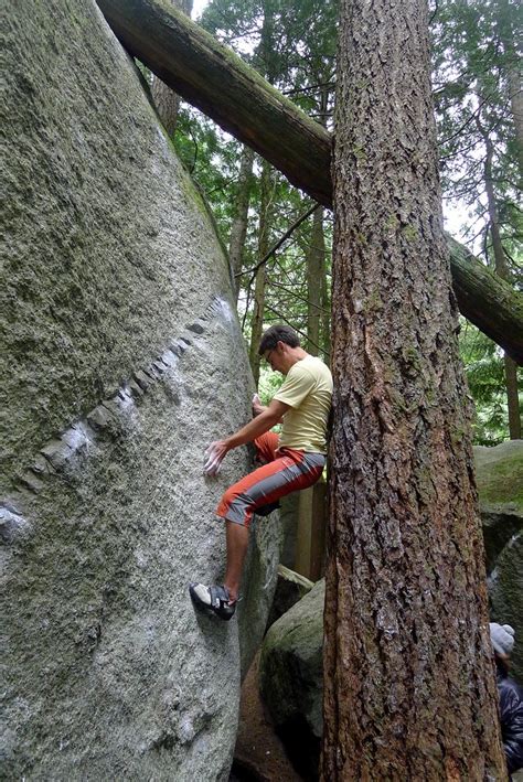 Baum F Dli Stemmtechnik Squamish Bouldern Trad Climbing Hi Flickr