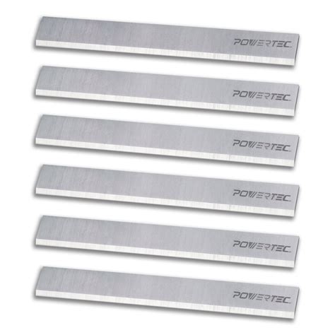 POWERTEC 14802DD 6 1 8 HSS Jointer Blades For Ridgid JP0610 And