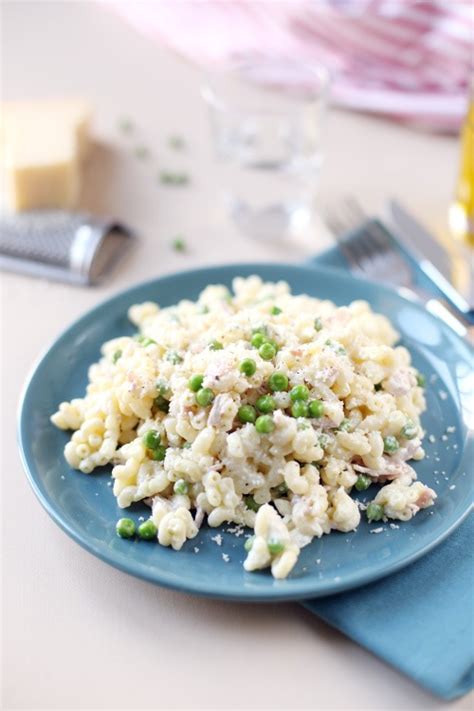 Risotto De Coquillettes Au Jambon Petits Pois Et Parmesan ChefNini