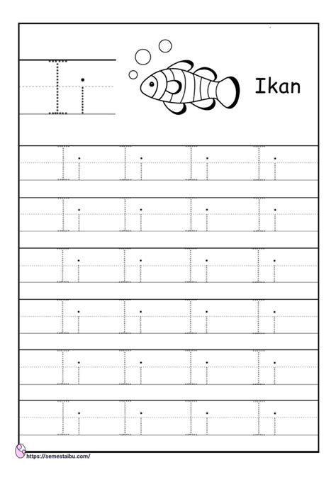 Belajar Menulis Huruf Menebalkan Abjad A Z Bahasa Indonesia Pdf