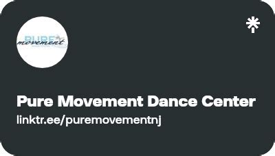 Pure Movement Dance Center Instagram Facebook Linktree