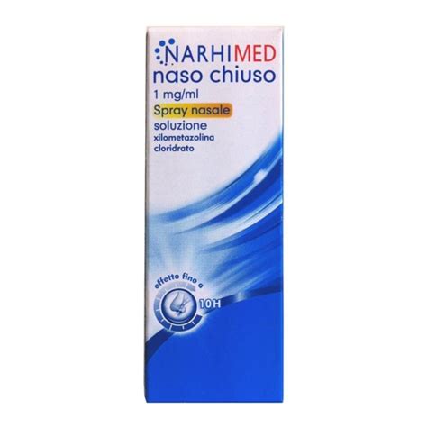 Narhimed Naso Chiuso Mg Ml Spray Nasale Soluzione Adulti Flacone