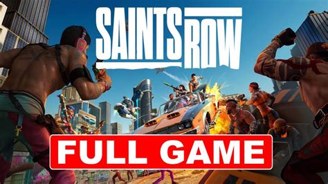 Saints Row Full Game Walkthrough Longplay YouTube