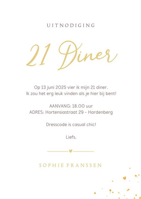 Stijlvolle Oudroze Diner Uitnodiging Met Kaartje Go