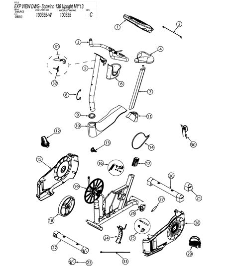 Schwinn Meridian Parts Catalog