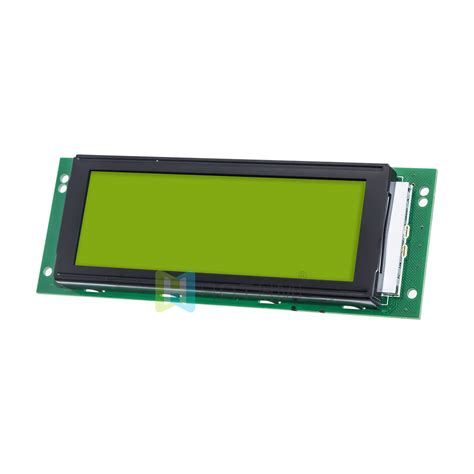 X Character Monochrome Lcd Module Transflective Stn Yellow Green