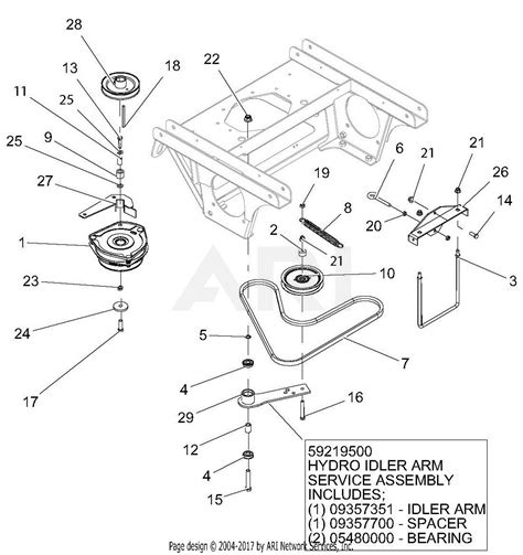 Belt Diagram For Gravely Zero Turn Model Number 991083 Grave