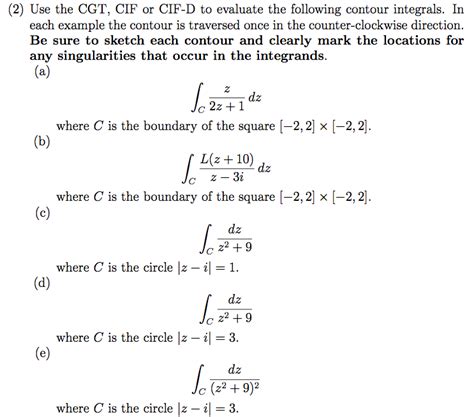 Solved Cauchy Goursat Theorem Cgt See Text §50 Let C Be