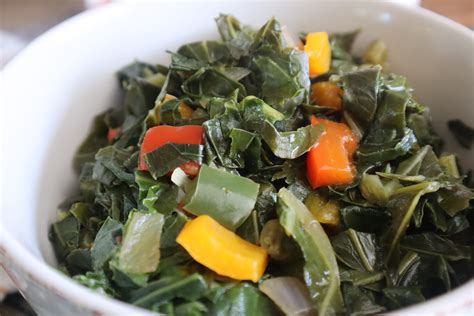 Sweet And Spicy Collard Greens