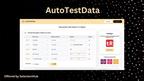 Newtool Autotestdata Generate The Test Data Just In 3 Steps Free Tool Youtube