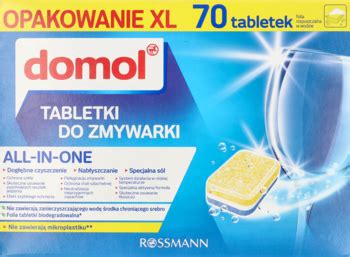 DOMOL Tabletki Do Zmywarki 70 Szt Drogeria Rossmann Pl