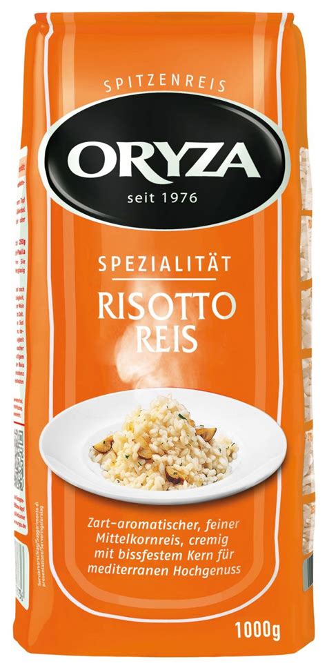 ORYZA Risotto Reis 1kg ORYZA Marken Reiskontor