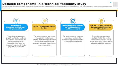 Project Feasibility Assessment To Improve Detailed Components In A