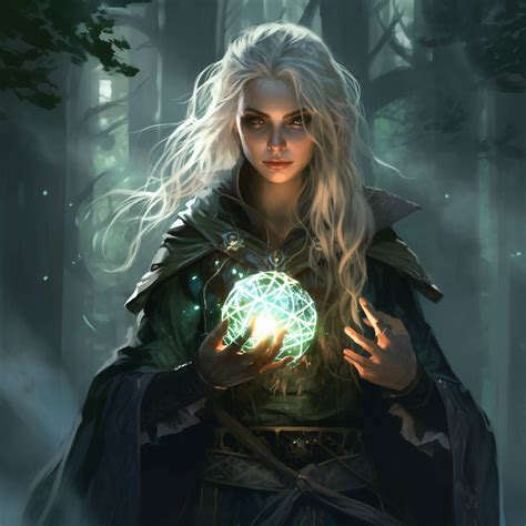 Elven Mage By Byanel On Deviantart