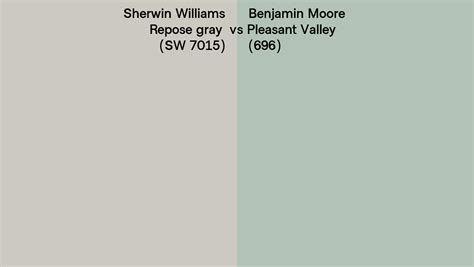 Sherwin Williams Repose Gray Sw 7015 Vs Benjamin Moore Pleasant