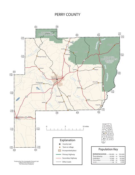 Maps of Perry County