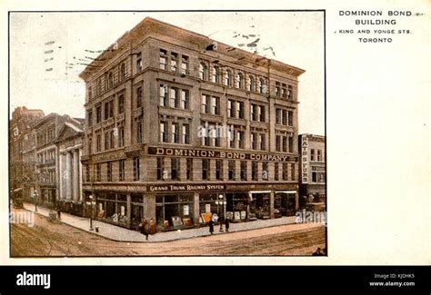 Dominion Bond Building King And Yonge Streets Toronto Stock Photo Alamy