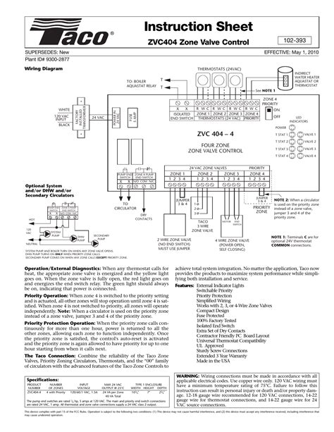 Taco Zvc403 Wiring Diagram Wiring Diagram And Schematic