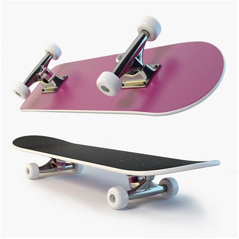 Skateboard D Modell Blend Dae Fbx Obj Free D