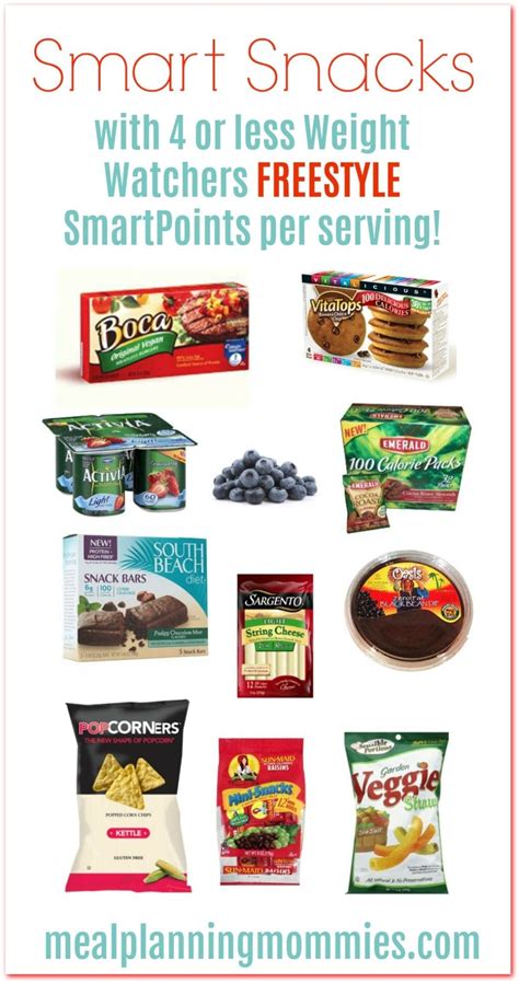 Weight Watchers Freestyle Smart Snacks With Ww Smartpoints Meal Planning Mommies