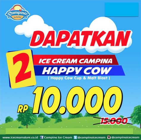 BANYAK PROMO CAMPINA DI HARI LEBARAN 2017 Campina Ice Cream