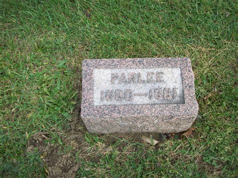 Parlee Ebersole M Morial Find A Grave