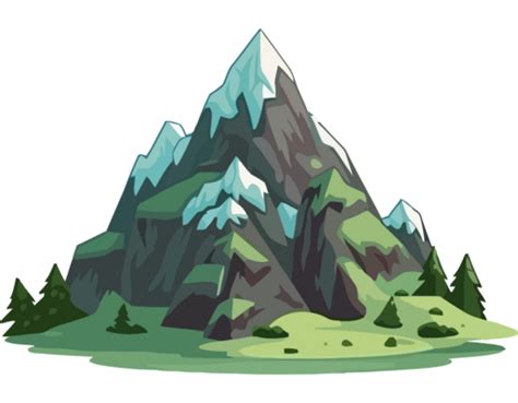 Cartoon Mountain Pngs For Free Download