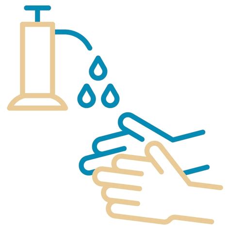 Premium Vector Washing Hands Vector Illustration