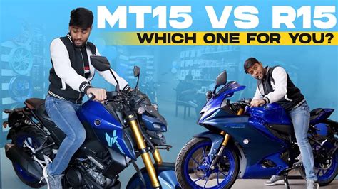 Yamaha R Vs Mt Detailed Comparison Price Mileage Top Speed