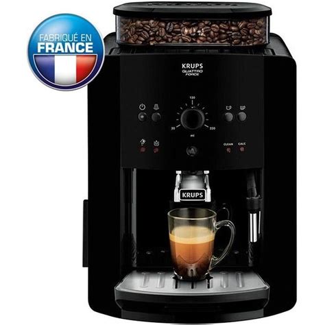 Machine à café expresso automatique KRUPS YY3072FD 15 bars Noir