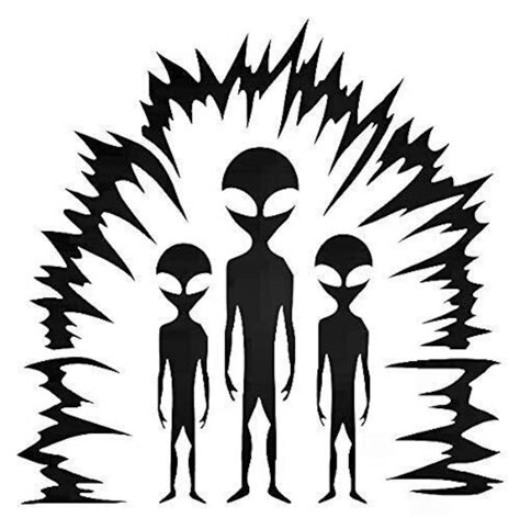 Aliens Stencil Custom Cut Plastic Sheet Template Cutout Sign Diy