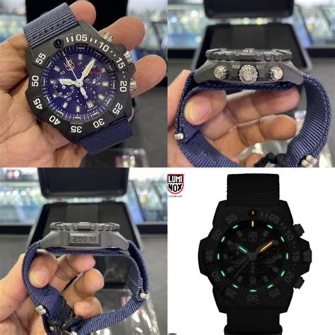 นาฬิกาข้อมือผู้ชาย Luminox Navy Seal Carbonox Chronograph 3580 Series Xs3583nd Shopee Thailand