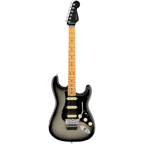 Fender American Ultra Luxe Stratocaster MN HSS FR SVB Guitare électrique