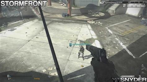 Call Of Duty Ghosts Hiding Spots Glitches On Stormfront YouTube