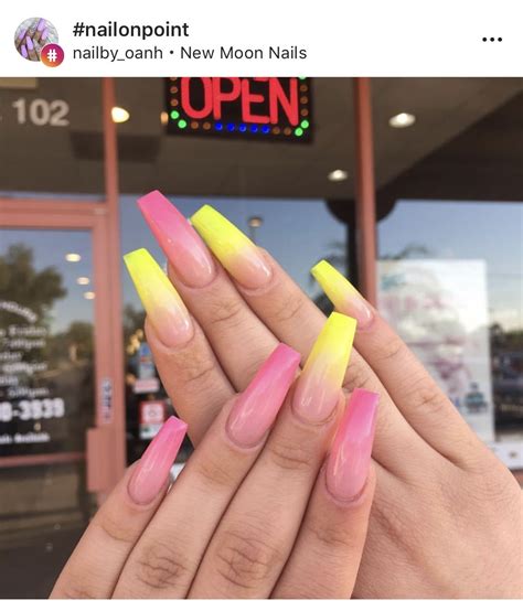 Pink Lemonade Edgy Nails Glam Nails Classy Nails Trendy Nails