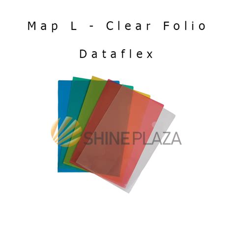 Map L F4 Dataplus Clear Sleeve Folio Dataflex Map L Folio Dataflex