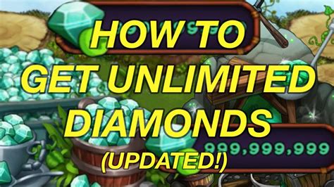 How To Get Free Unlimited Diamonds My Singing Monsters Working