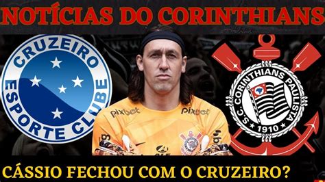 ADEUS ÍDOLO CÁSSIO SE DESPEDE DO CORINTHIANS E RUMO AO CRUZEIRO