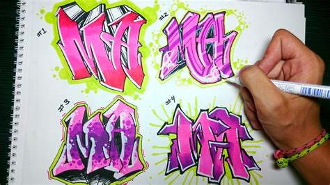 Tutorial Graffiti Diferentes Rellenos Youtube